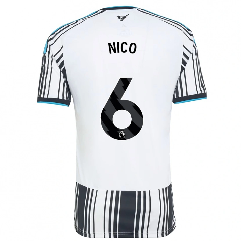 Danxen Herren Nico González #6 Himmelsblau Schwarz Weiß Heimtrikot Trikot 2026/27 T-Shirt Schweiz