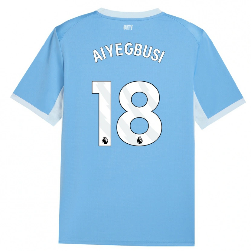 Danxen Herren Tirenioluwa Aiyegbusi #18 Hellhimmelblau Weiß Heimtrikot Trikot 2026/27 T-Shirt Schweiz