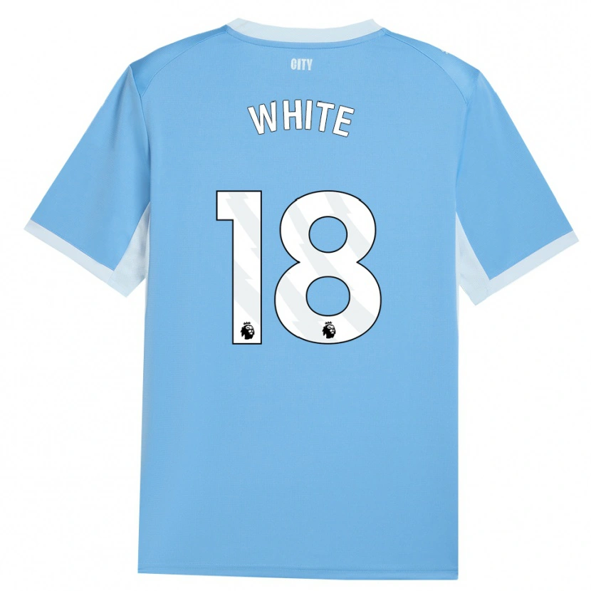 Danxen Herren Ellen White #18 Hellhimmelblau Weiß Heimtrikot Trikot 2026/27 T-Shirt Schweiz