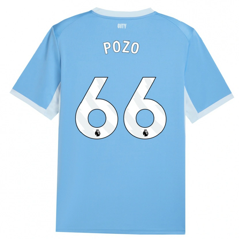 Danxen Herren Iker Pozo #66 Hellhimmelblau Weiß Heimtrikot Trikot 2026/27 T-Shirt Schweiz