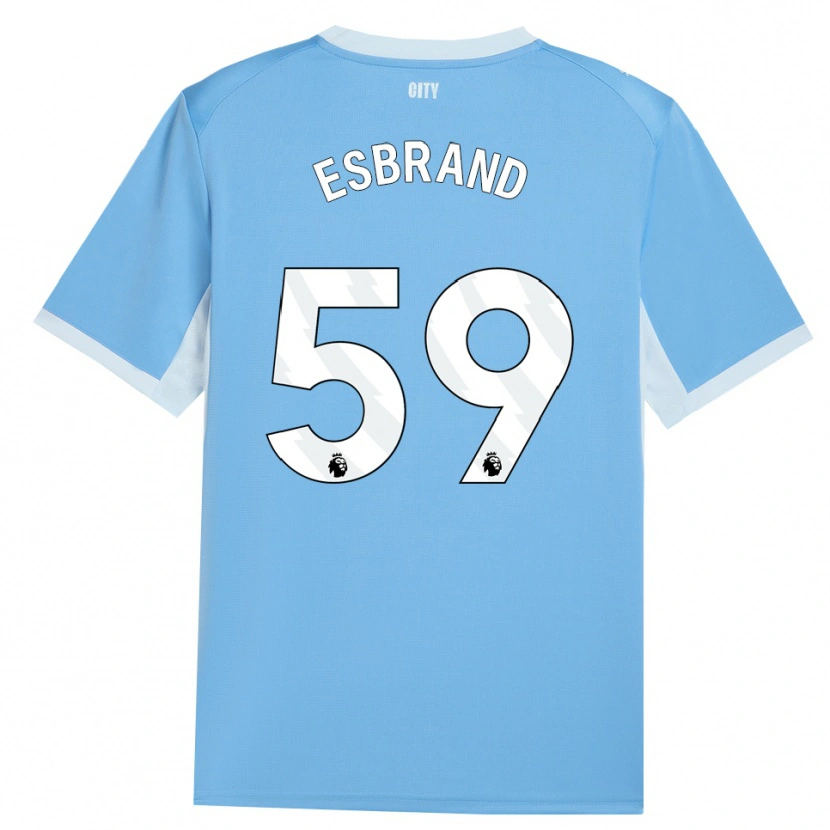 Danxen Herren Josh Wilson-Esbrand #59 Hellhimmelblau Weiß Heimtrikot Trikot 2026/27 T-Shirt Schweiz