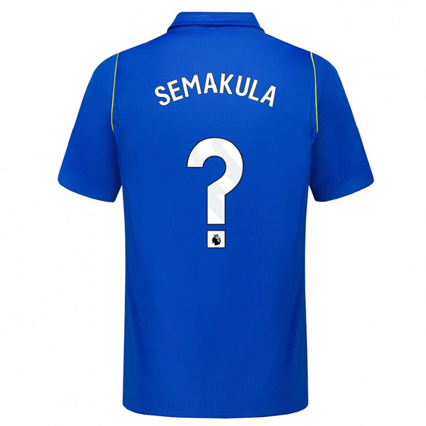 Danxen Herren Eliah Semakula #0 Blau Gelb Heimtrikot Trikot 2026/27 T-Shirt Schweiz