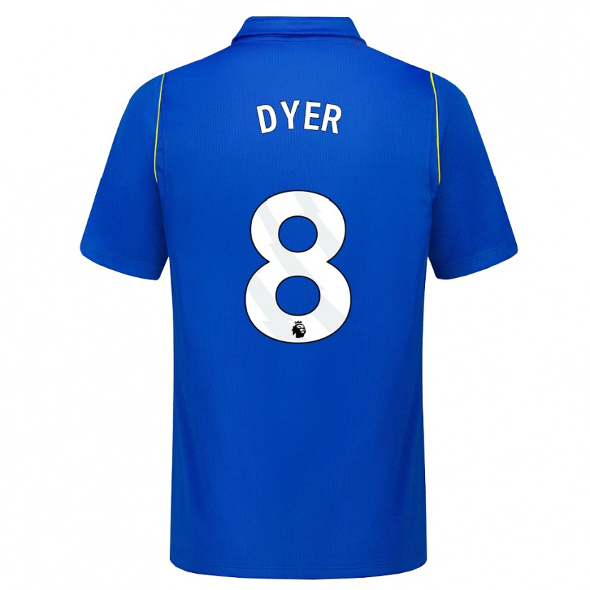 Danxen Herren Kiano Dyer #8 Blau Gelb Heimtrikot Trikot 2026/27 T-Shirt Schweiz