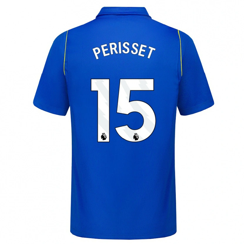 Danxen Herren Eve Perisset #15 Blau Gelb Heimtrikot Trikot 2026/27 T-Shirt Schweiz