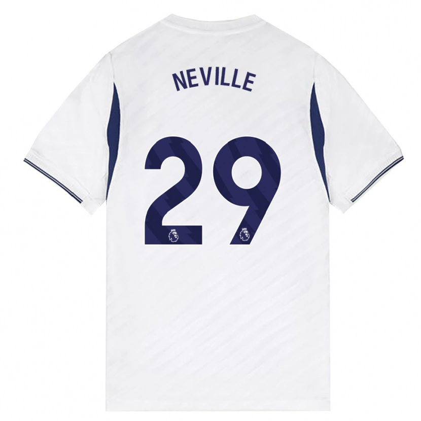 Danxen Herren Ashleigh Neville #29 Weiß Rot Violett Heimtrikot Trikot 2026/27 T-Shirt Schweiz