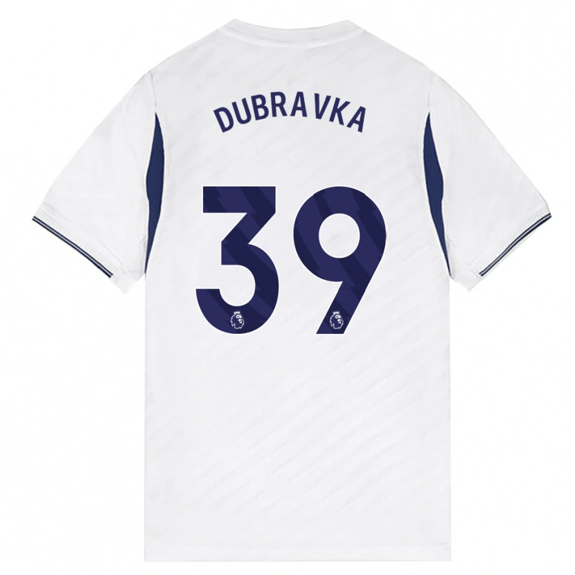 Danxen Herren Martin Dúbravka #39 Weiß Rot Violett Heimtrikot Trikot 2026/27 T-Shirt Schweiz
