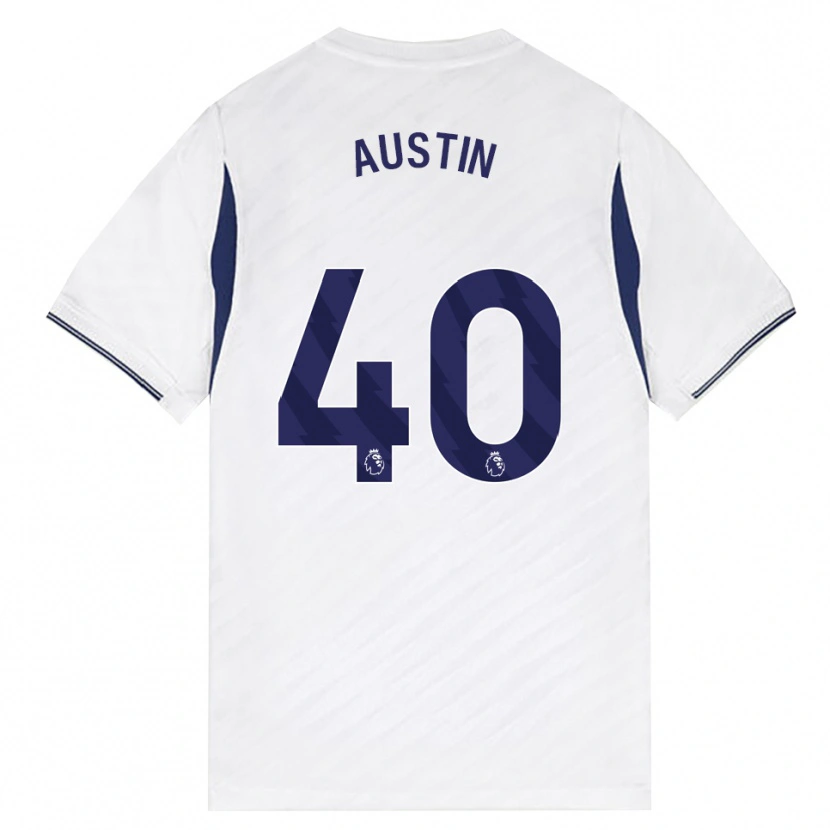 Danxen Herren Brandon Austin #40 Weiß Rot Violett Heimtrikot Trikot 2026/27 T-Shirt Schweiz