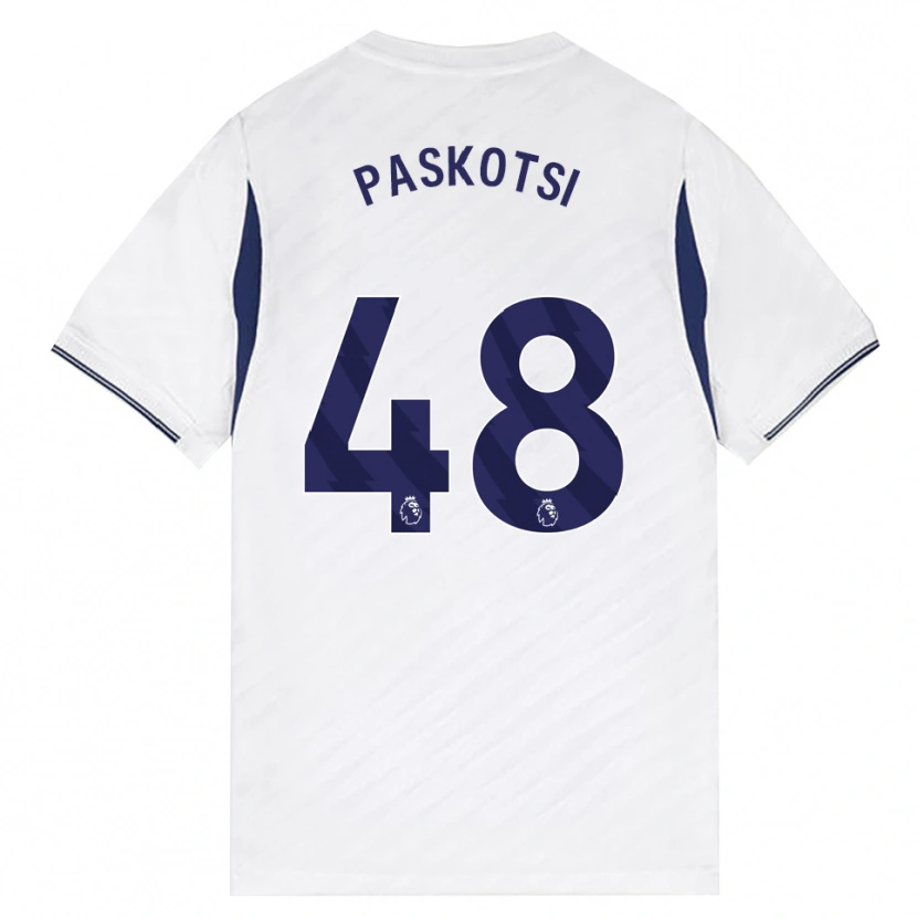Danxen Herren Maksim Paskotsi #48 Weiß Rot Violett Heimtrikot Trikot 2026/27 T-Shirt Schweiz
