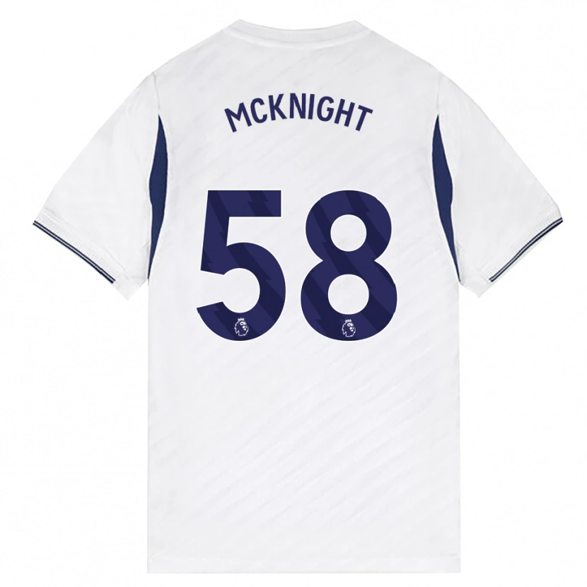 Danxen Herren Maxwell Mcknight #58 Weiß Rot Violett Heimtrikot Trikot 2026/27 T-Shirt Schweiz