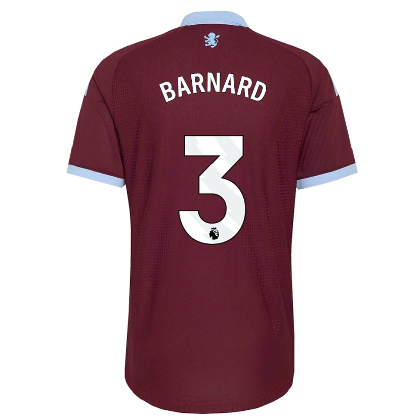 Danxen Herren Finlay Barnard #3 Kornblumenblau Burgund Heimtrikot Trikot 2026/27 T-Shirt Schweiz