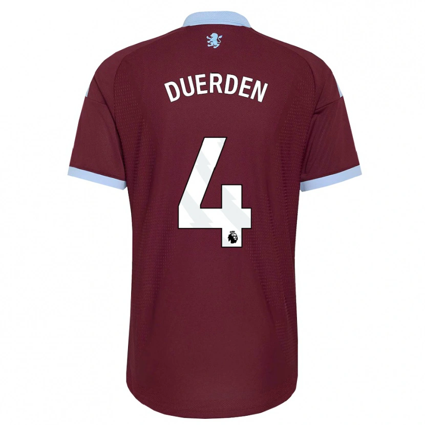 Danxen Herren Archie Duerden #4 Kornblumenblau Burgund Heimtrikot Trikot 2026/27 T-Shirt Schweiz