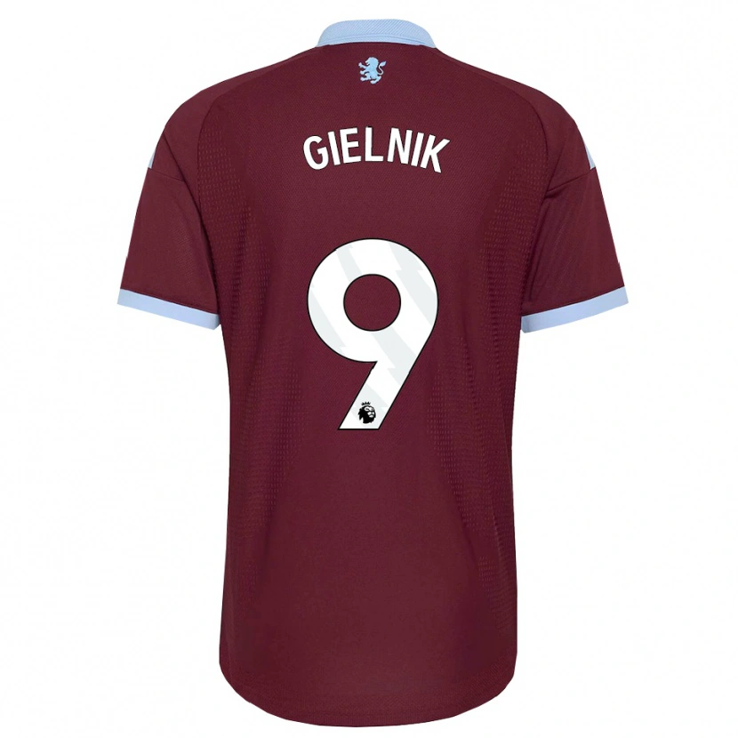 Danxen Herren Emily Gielnik #9 Kornblumenblau Burgund Heimtrikot Trikot 2026/27 T-Shirt Schweiz