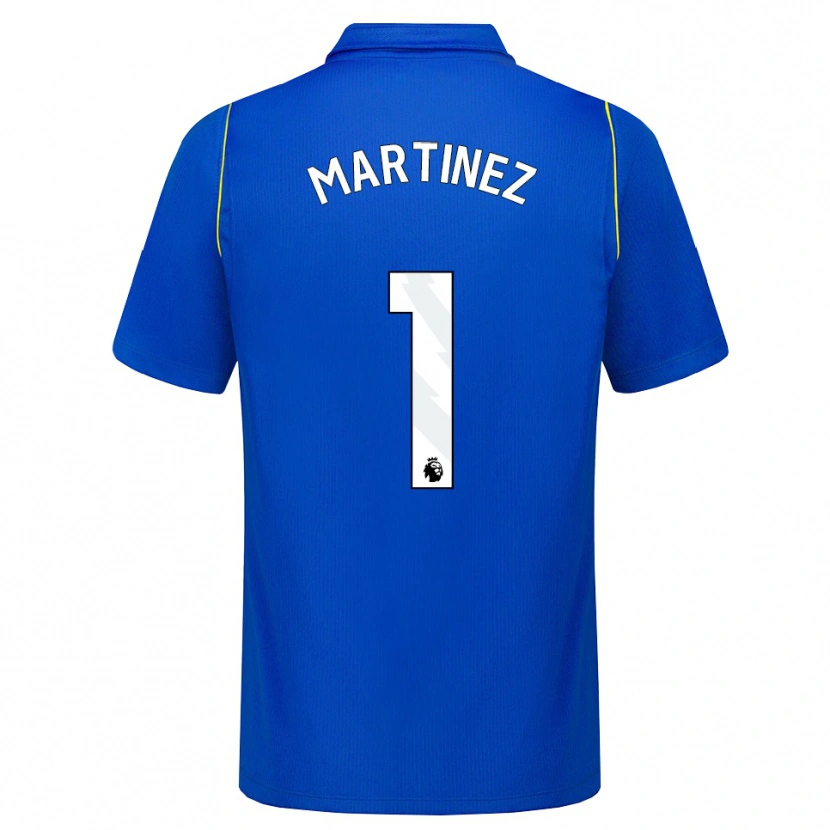 Danxen Herren Emiliano Martínez #1 Blau Gelb Heimtrikot Trikot 2026/27 T-Shirt Schweiz