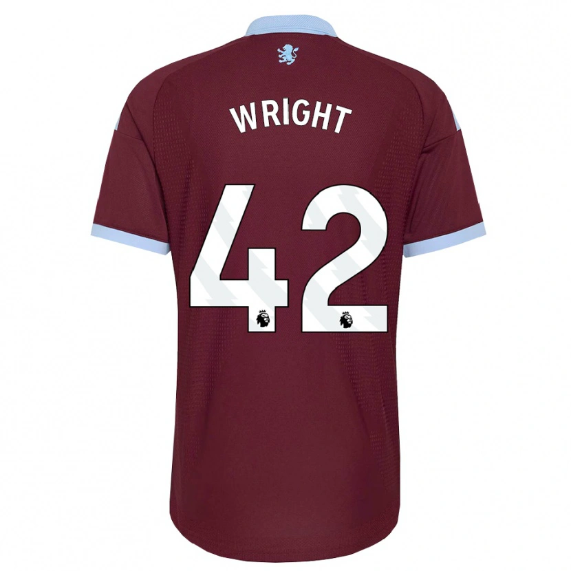 Danxen Herren James Wright #42 Kornblumenblau Burgund Heimtrikot Trikot 2026/27 T-Shirt Schweiz