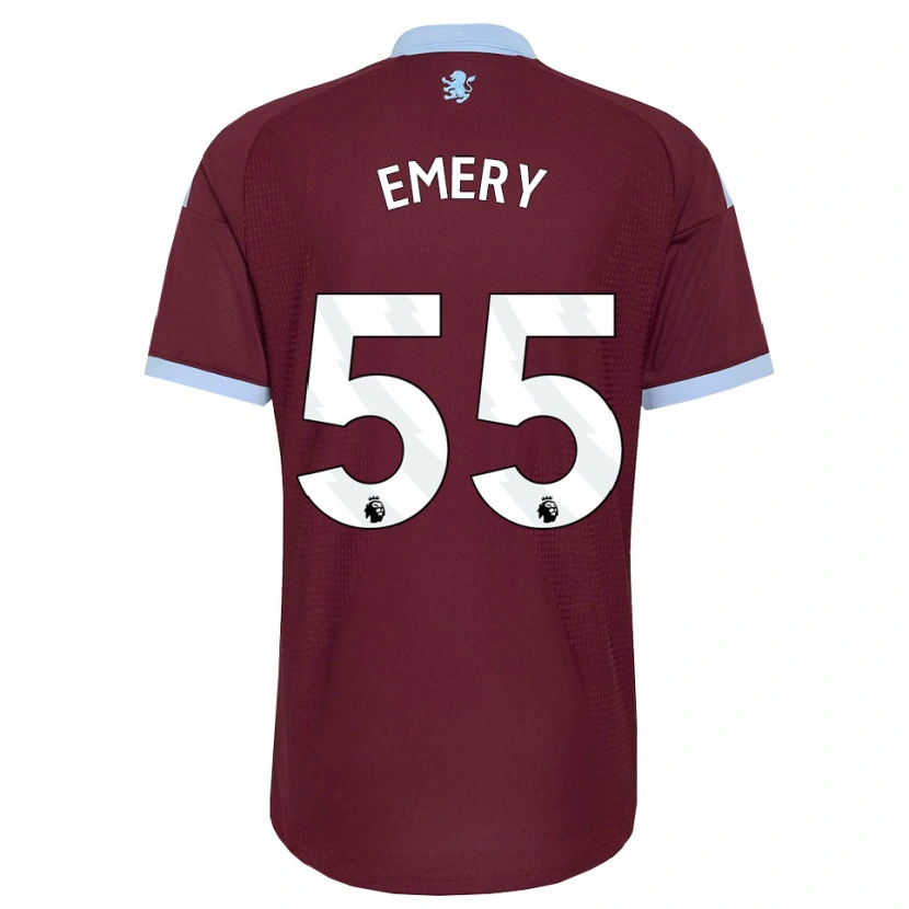 Danxen Herren Lander Emery #55 Kornblumenblau Burgund Heimtrikot Trikot 2026/27 T-Shirt Schweiz