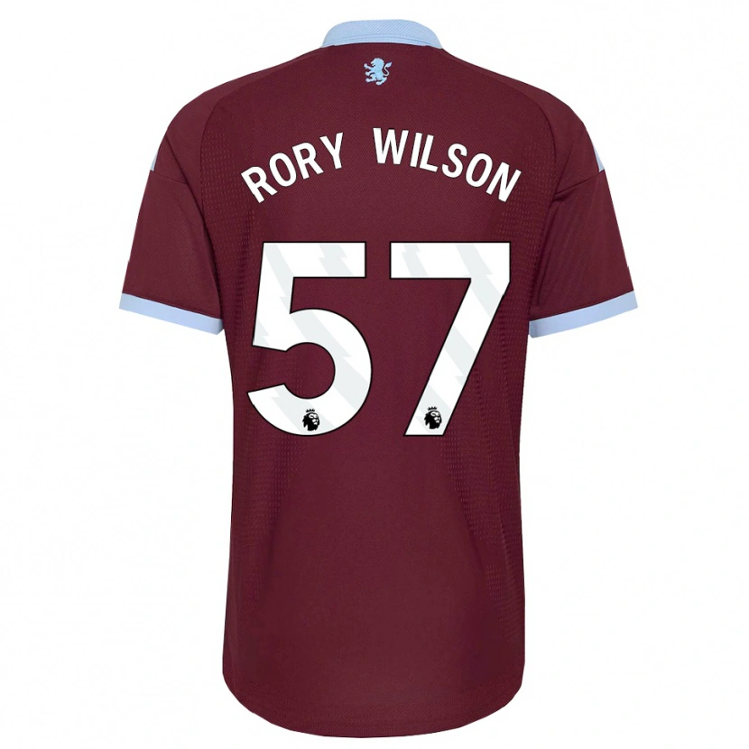 Danxen Herren Rory Wilson #57 Kornblumenblau Burgund Heimtrikot Trikot 2026/27 T-Shirt Schweiz