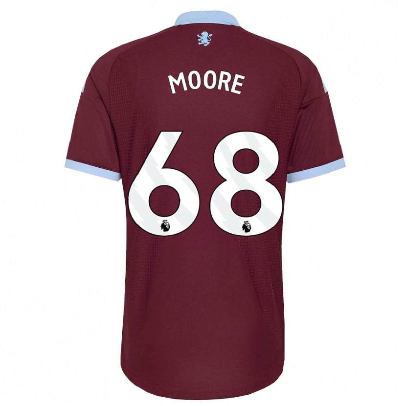 Danxen Herren Kobei Moore #68 Kornblumenblau Burgund Heimtrikot Trikot 2026/27 T-Shirt Schweiz