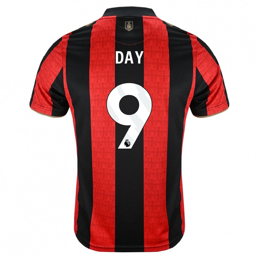 Danxen Herren Jonny Day #9 Goldgelb Rot Schwarz Heimtrikot Trikot 2026/27 T-Shirt Schweiz