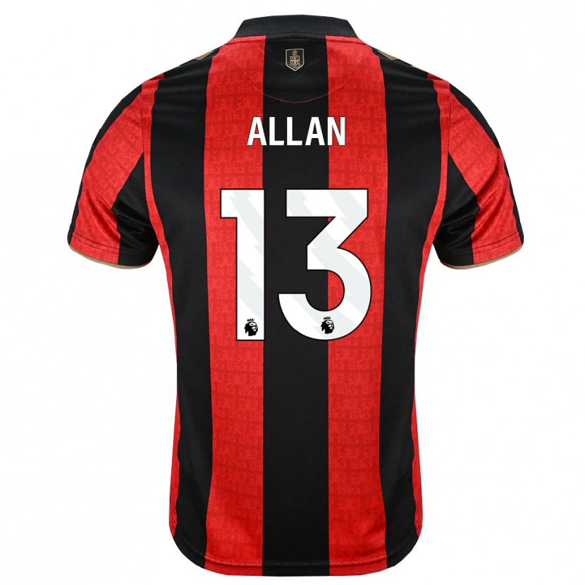 Danxen Herren Mack Allan #13 Goldgelb Rot Schwarz Heimtrikot Trikot 2026/27 T-Shirt Schweiz