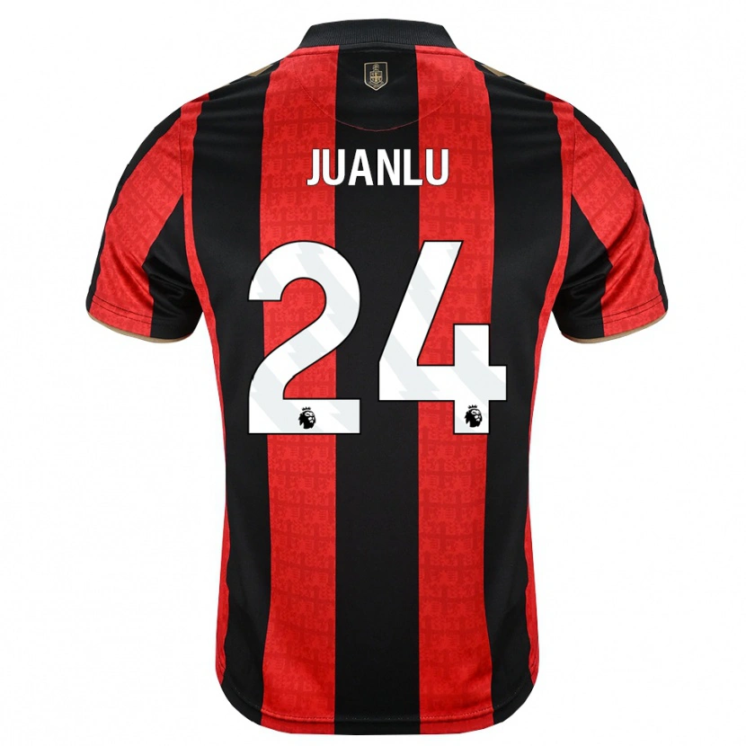 Danxen Herren Juanlu Sánchez #24 Goldgelb Rot Schwarz Heimtrikot Trikot 2026/27 T-Shirt Schweiz