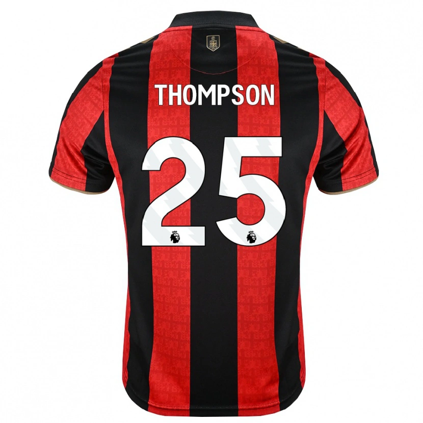 Danxen Herren Kenni Thompson #25 Goldgelb Rot Schwarz Heimtrikot Trikot 2026/27 T-Shirt Schweiz