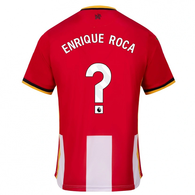 Danxen Herren Enrique Roca #0 Gelb Schwarz Rot Heimtrikot Trikot 2026/27 T-Shirt Schweiz