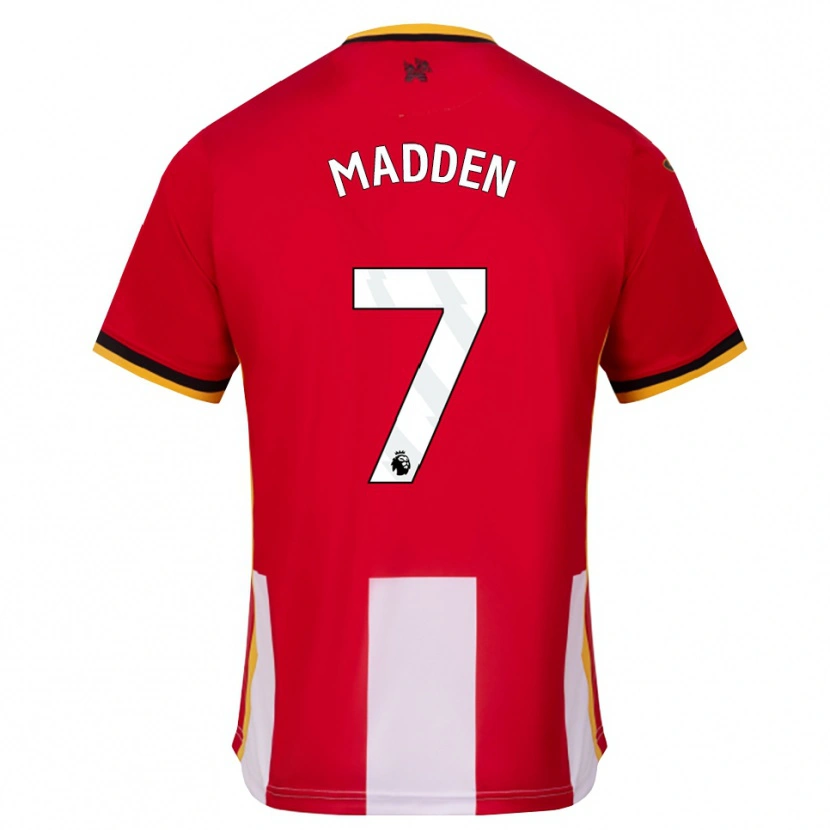 Danxen Herren Coran Madden #7 Gelb Schwarz Rot Heimtrikot Trikot 2026/27 T-Shirt Schweiz