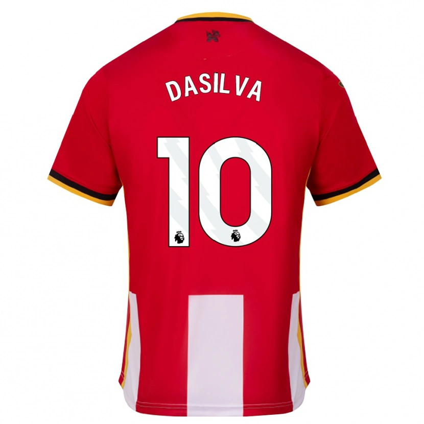Danxen Herren Josh Dasilva #10 Gelb Schwarz Rot Heimtrikot Trikot 2026/27 T-Shirt Schweiz