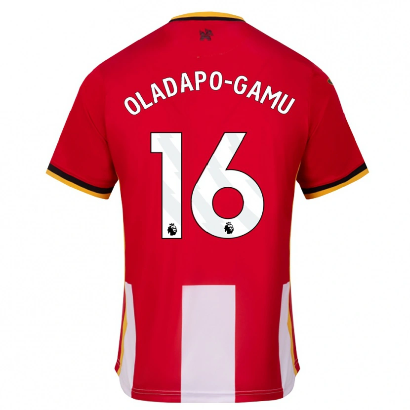 Danxen Herren Josh Oladapo-Gamu #16 Gelb Schwarz Rot Heimtrikot Trikot 2026/27 T-Shirt Schweiz