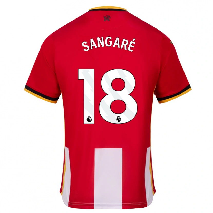 Danxen Herren Mamadou Sangaré #18 Gelb Schwarz Rot Heimtrikot Trikot 2026/27 T-Shirt Schweiz