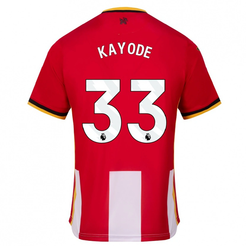 Danxen Herren Michael Kayode #33 Gelb Schwarz Rot Heimtrikot Trikot 2026/27 T-Shirt Schweiz