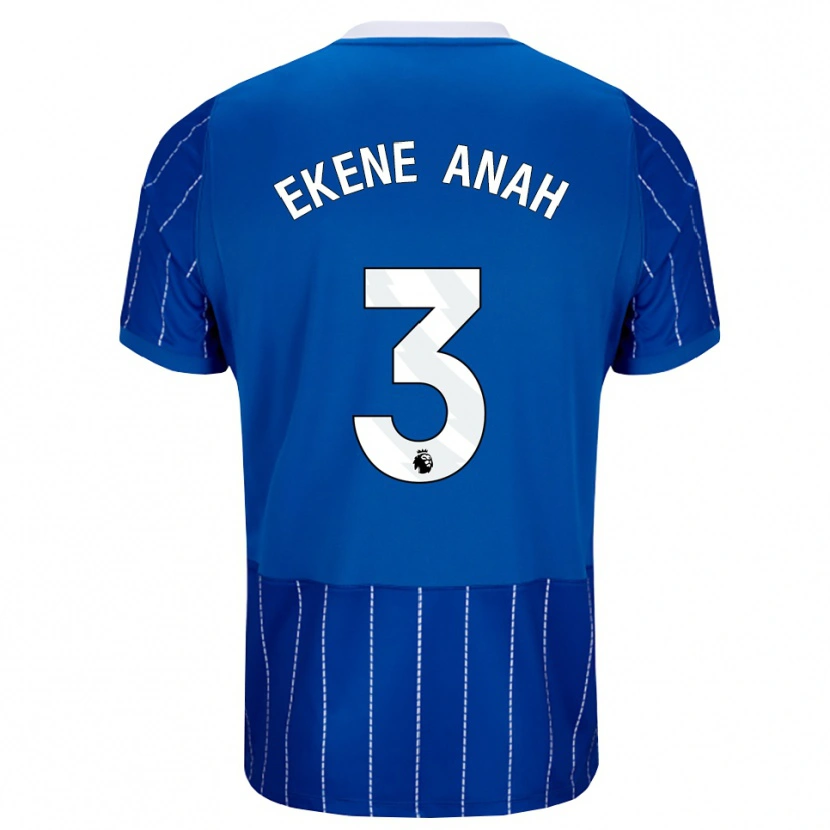 Danxen Herren Cristiano Ekene Anah #3 Mittelblau Weiß Heimtrikot Trikot 2026/27 T-Shirt Schweiz
