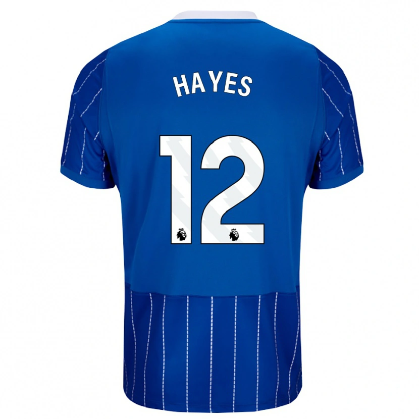 Danxen Herren Caitlin Hayes #12 Mittelblau Weiß Heimtrikot Trikot 2026/27 T-Shirt Schweiz