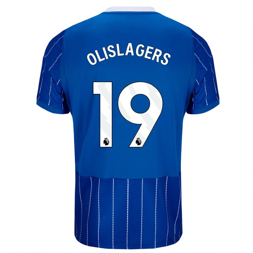 Danxen Herren Marisa Olislagers #19 Mittelblau Weiß Heimtrikot Trikot 2026/27 T-Shirt Schweiz