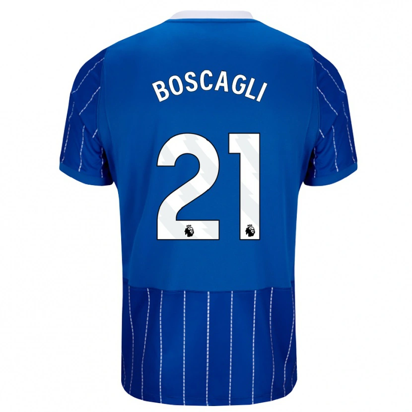 Danxen Herren Olivier Boscagli #21 Mittelblau Weiß Heimtrikot Trikot 2026/27 T-Shirt Schweiz