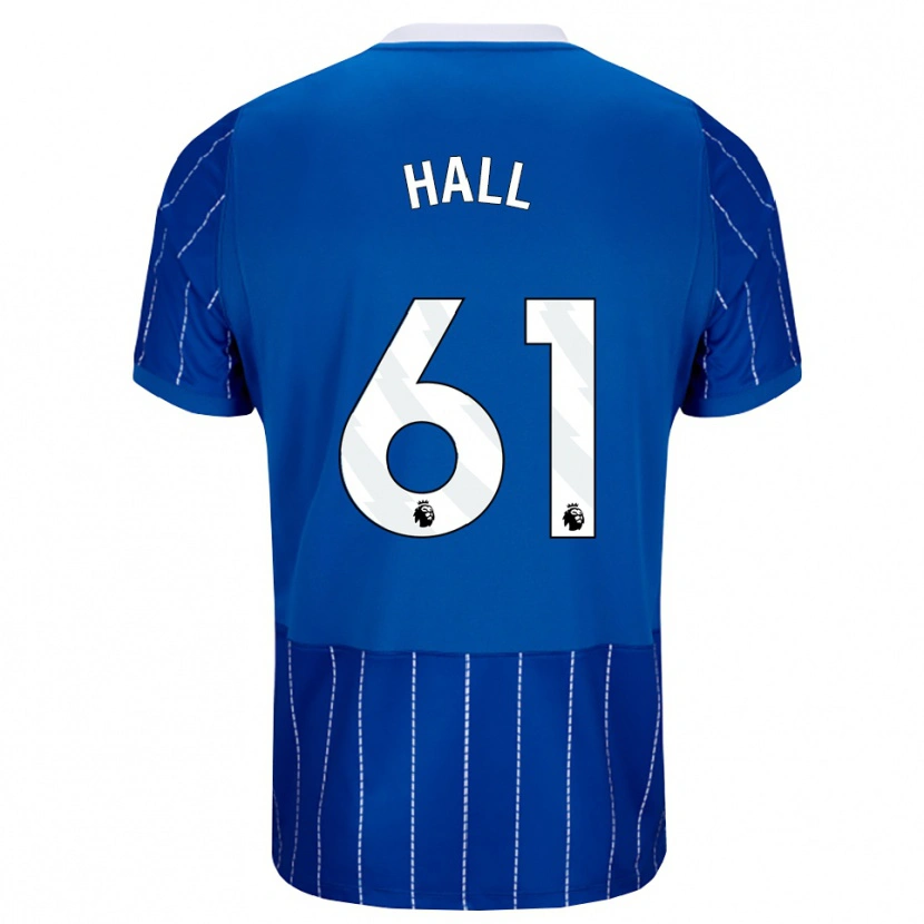 Danxen Herren Steven Hall #61 Mittelblau Weiß Heimtrikot Trikot 2026/27 T-Shirt Schweiz