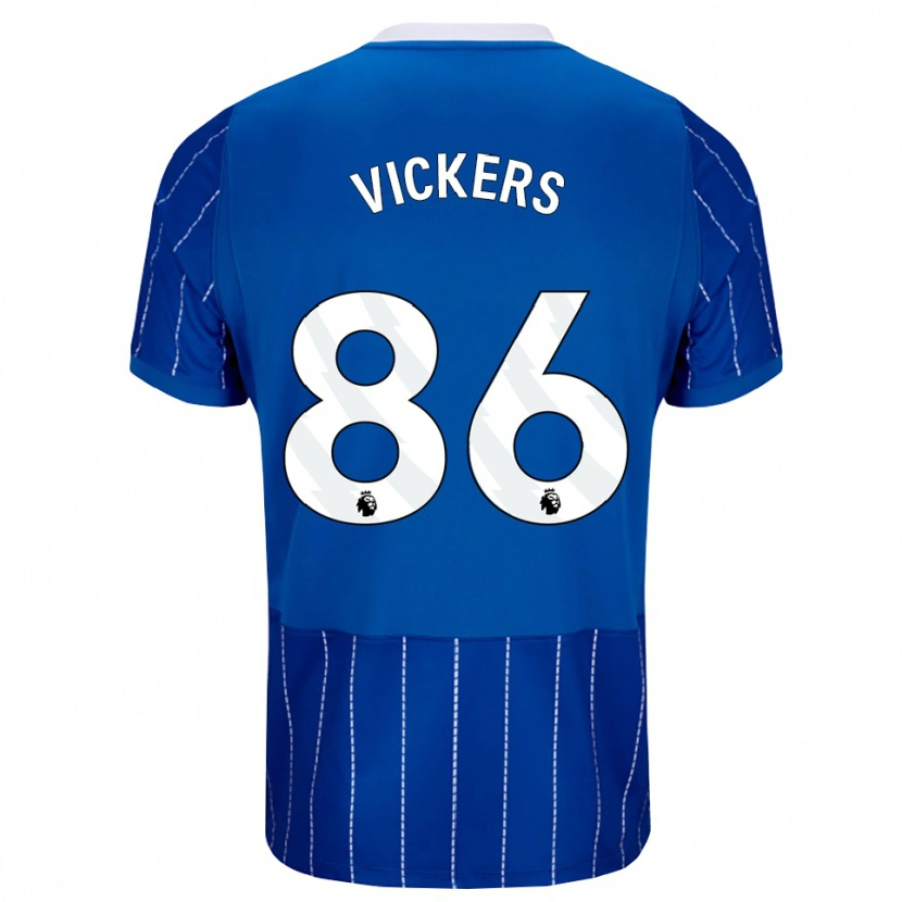 Danxen Herren Jacob Vickers #86 Mittelblau Weiß Heimtrikot Trikot 2026/27 T-Shirt Schweiz
