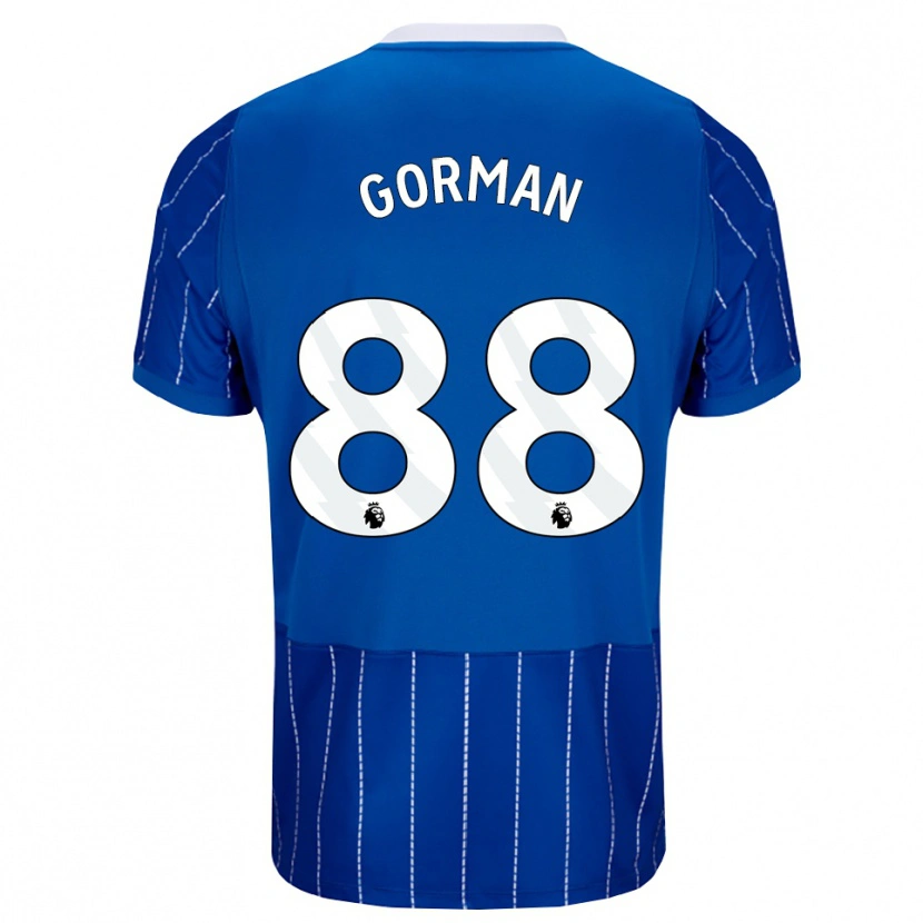 Danxen Herren Ronnie Gorman #88 Mittelblau Weiß Heimtrikot Trikot 2026/27 T-Shirt Schweiz