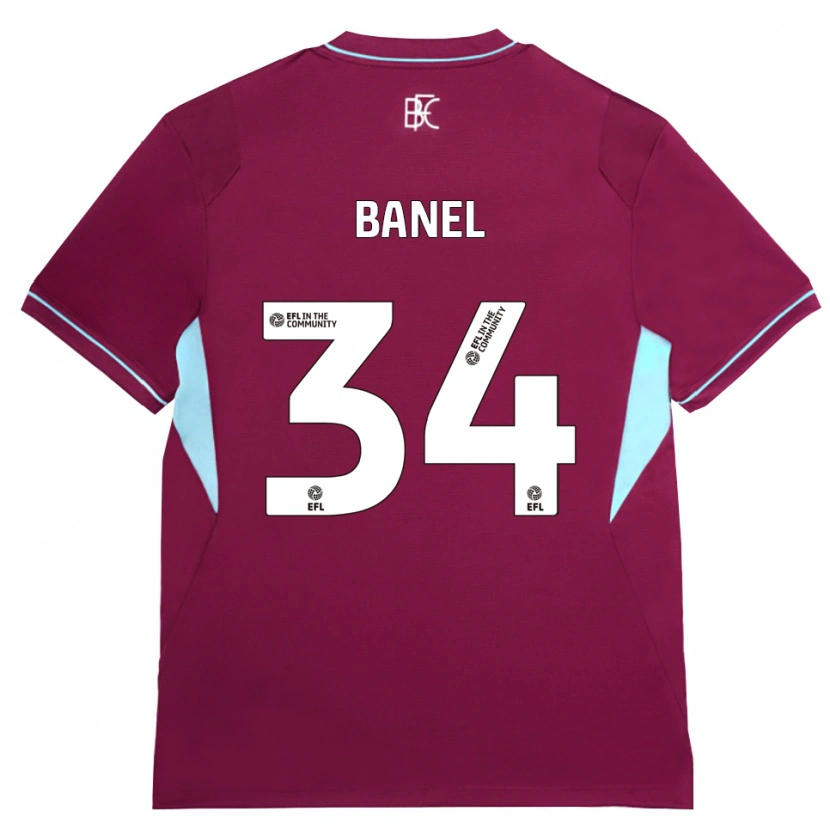 Danxen Herren Jaydon Banel #34 Burgund Grün Heimtrikot Trikot 2026/27 T-Shirt Schweiz