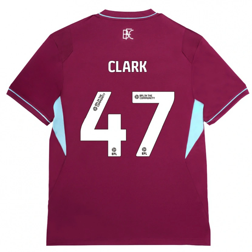 Danxen Herren Ellis Clark #47 Burgund Grün Heimtrikot Trikot 2026/27 T-Shirt Schweiz