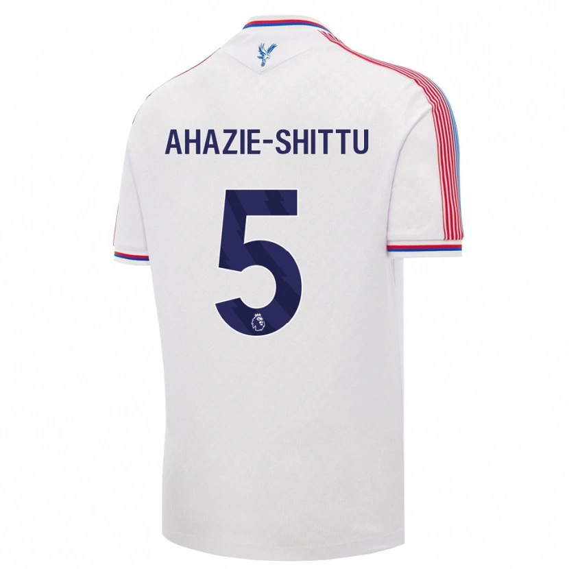 Danxen Herren Remi Ahazie-Shittu #5 Weiß Rot Blau Heimtrikot Trikot 2026/27 T-Shirt Schweiz