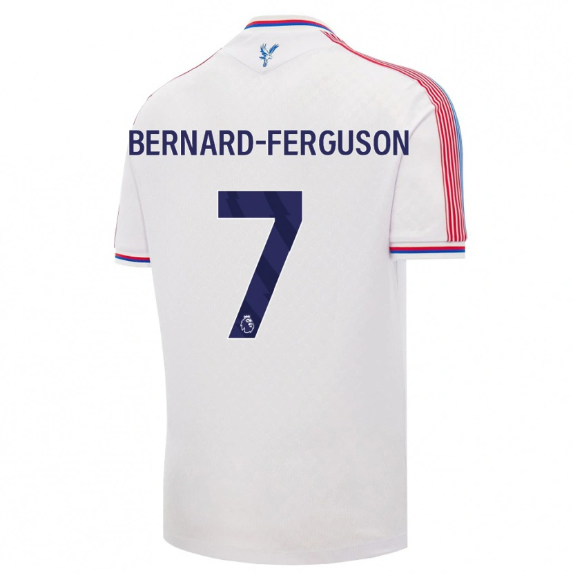 Danxen Herren Makai Bernard-Ferguson #7 Weiß Rot Blau Heimtrikot Trikot 2026/27 T-Shirt Schweiz