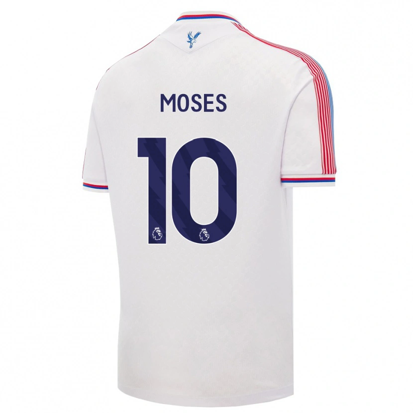 Danxen Herren Kayden Moses #10 Weiß Rot Blau Heimtrikot Trikot 2026/27 T-Shirt Schweiz