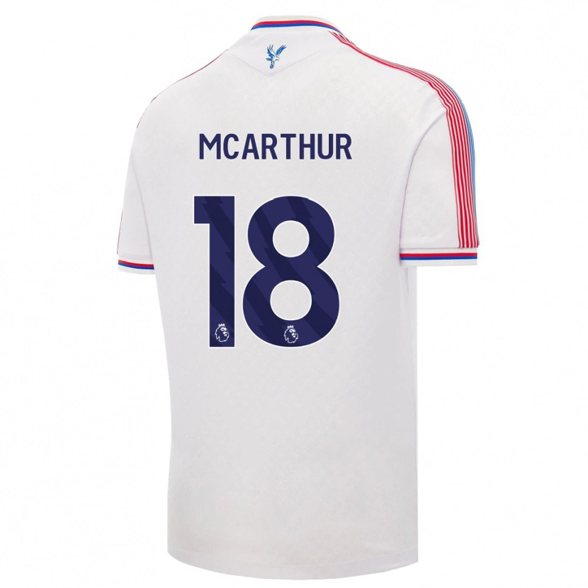 Danxen Herren James Mcarthur #18 Weiß Rot Blau Heimtrikot Trikot 2026/27 T-Shirt Schweiz