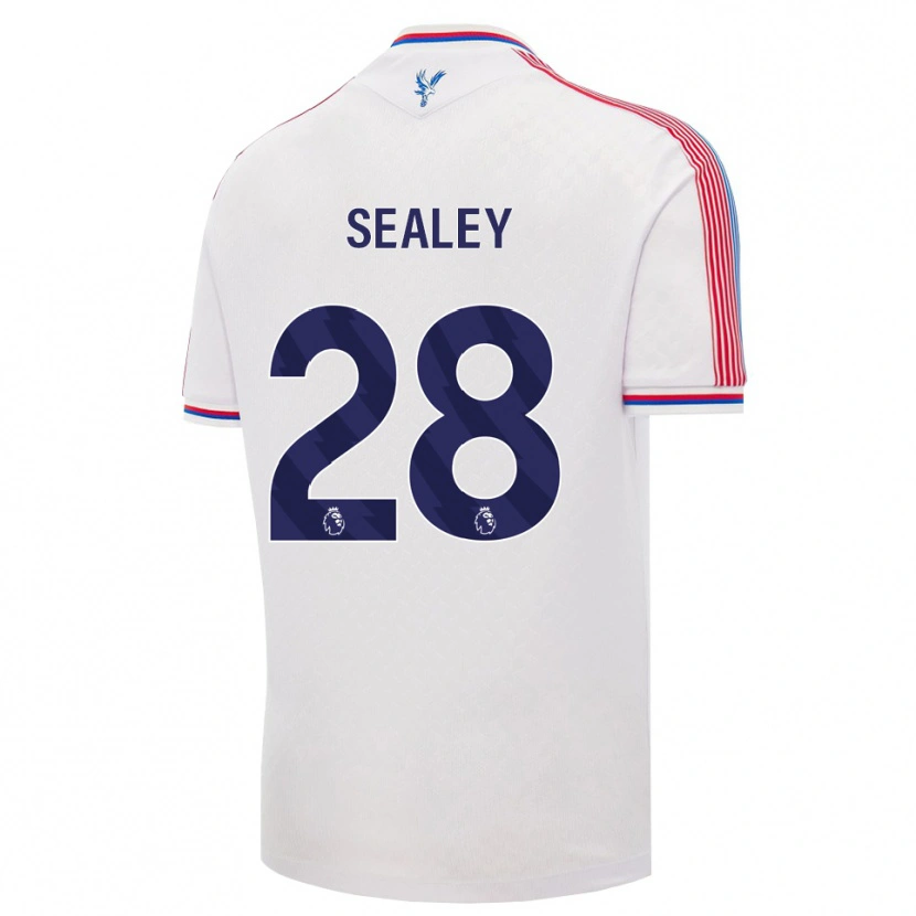 Danxen Herren Amaari Sealey #28 Weiß Rot Blau Heimtrikot Trikot 2026/27 T-Shirt Schweiz