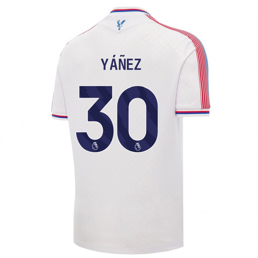 Danxen Herren Shae Yáñez #30 Weiß Rot Blau Heimtrikot Trikot 2026/27 T-Shirt Schweiz