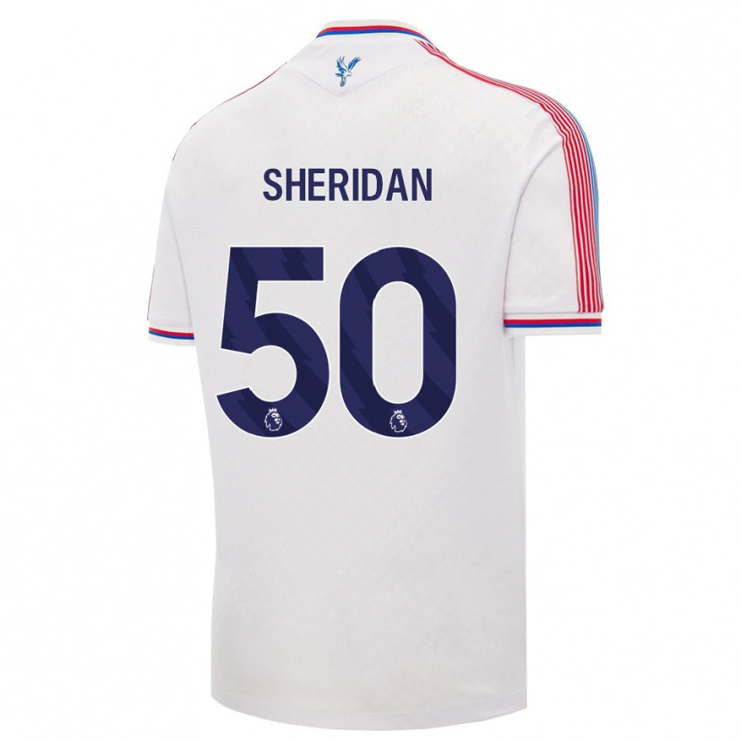 Danxen Herren Joe Sheridan #50 Weiß Rot Blau Heimtrikot Trikot 2026/27 T-Shirt Schweiz