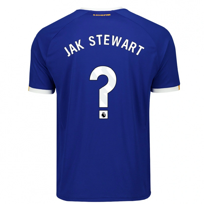 Danxen Herren Jak Stewart #0 Blau Weiß Gelb Heimtrikot Trikot 2026/27 T-Shirt Schweiz