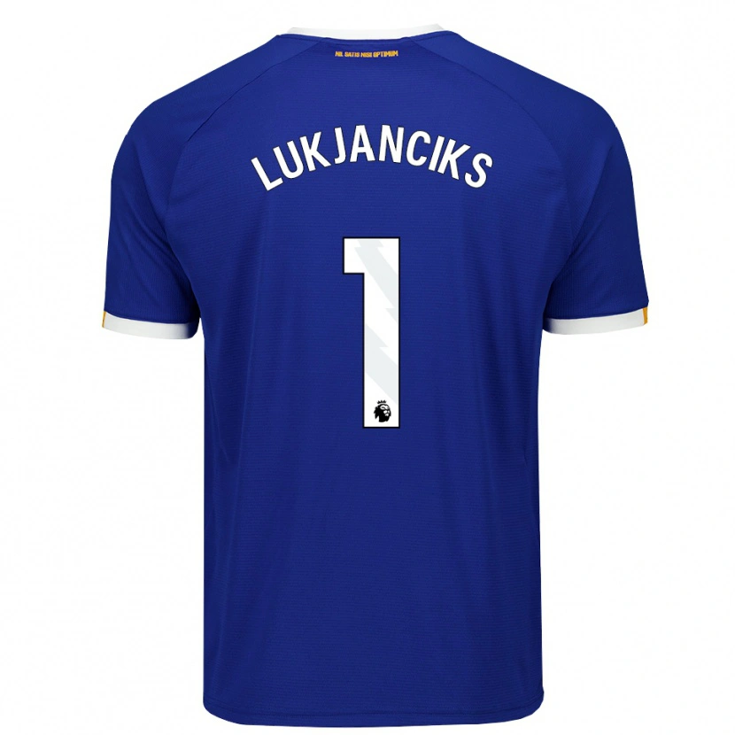 Danxen Herren Douglass Lukjanciks #1 Blau Weiß Gelb Heimtrikot Trikot 2026/27 T-Shirt Schweiz