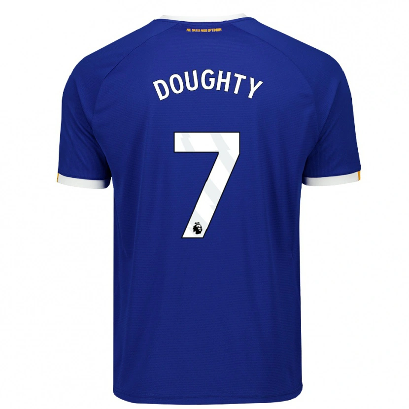 Danxen Herren Jake Doughty #7 Blau Weiß Gelb Heimtrikot Trikot 2026/27 T-Shirt Schweiz